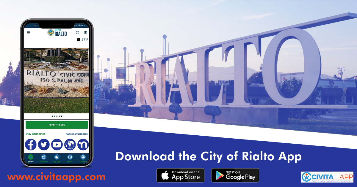 City of Rialto Is Supporting Resident Engagement via Its Mobile App