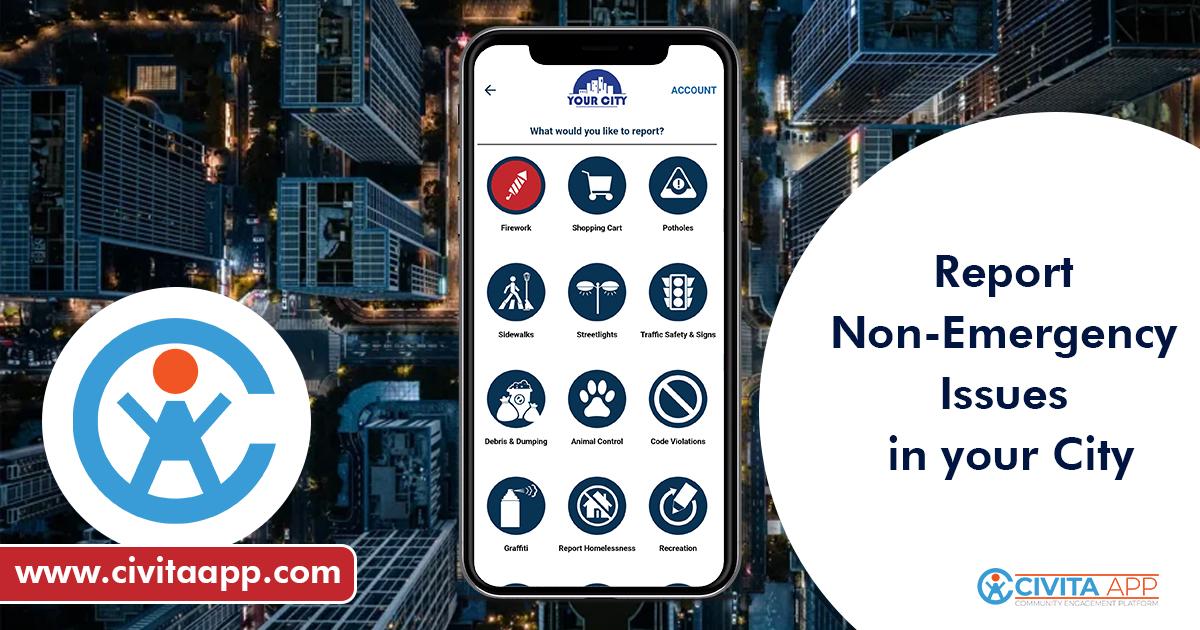 Report Non-Emergency Issues in your City